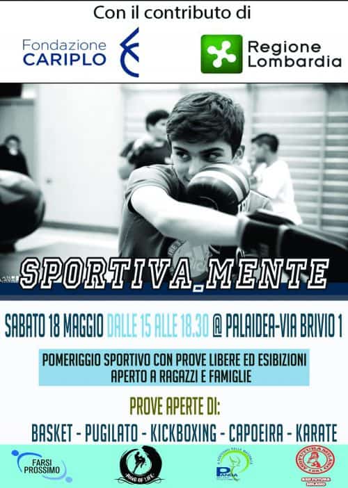 Dimostrazione conclusiva progetto Cariplo Sport
