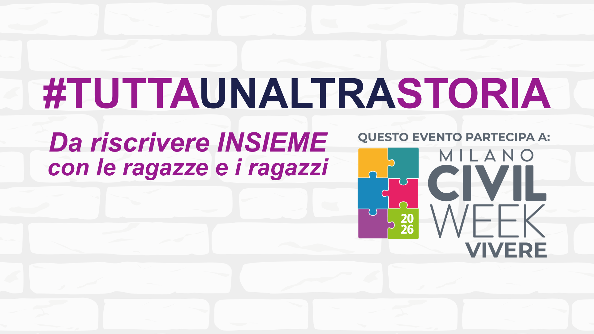 #tuttaunaltrastoria fr-agile! milano civil week 2026